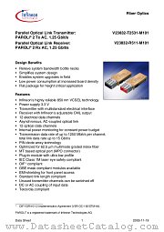 RX,1.25GBIT/S datasheet pdf Infineon