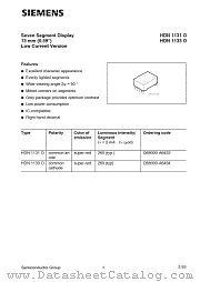 HDN1131-O datasheet pdf Infineon