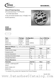 BA592 datasheet pdf Infineon