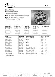 BAR63-06W datasheet pdf Infineon