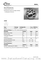 BAR66 datasheet pdf Infineon