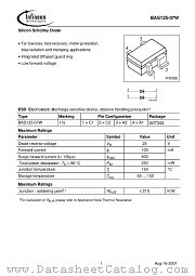 BAS125-07W datasheet pdf Infineon