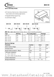 BAS125-04 datasheet pdf Infineon