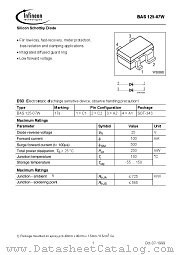 BAS125-07W datasheet pdf Infineon