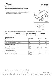 BAT14-099R datasheet pdf Infineon