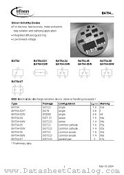 BAT64-04 datasheet pdf Infineon