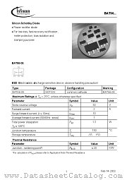 BAT66-05 datasheet pdf Infineon