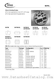 BAT68-04W datasheet pdf Infineon
