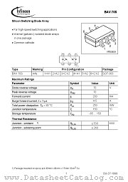BAV70S datasheet pdf Infineon