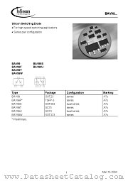 BAV99T datasheet pdf Infineon