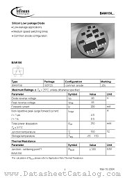 BAW156 datasheet pdf Infineon