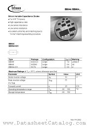 BB664-02V datasheet pdf Infineon