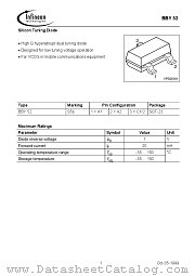 BBY52E6327 datasheet pdf Infineon
