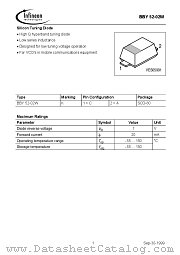 BBY52-02W datasheet pdf Infineon