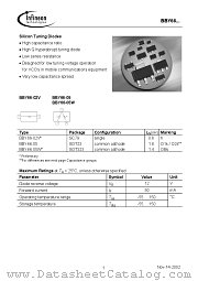 BBY66-05 datasheet pdf Infineon
