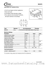 BC847S datasheet pdf Infineon