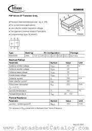 BCM856S datasheet pdf Infineon