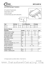 BCP28E6327 datasheet pdf Infineon