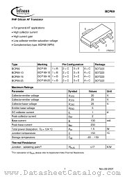 BCP69-16 datasheet pdf Infineon