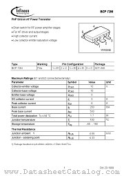 BCP72M datasheet pdf Infineon