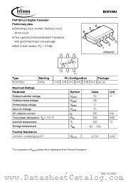 BCR169U datasheet pdf Infineon
