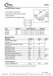 BCV62A datasheet pdf Infineon