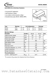 BCX42 datasheet pdf Infineon
