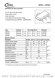 BDP953 datasheet pdf Infineon