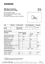 BF421 datasheet pdf Infineon