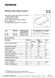 BF720 datasheet pdf Infineon