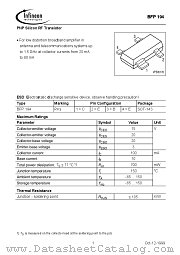 BFP194 datasheet pdf Infineon