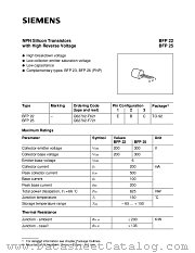 BFP22 datasheet pdf Infineon