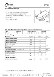 BFP280 datasheet pdf Infineon