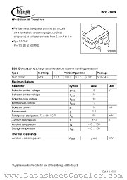 BFP280W datasheet pdf Infineon