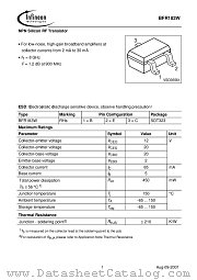 BFR183W datasheet pdf Infineon