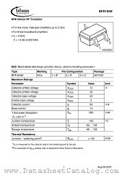 BFR193W datasheet pdf Infineon