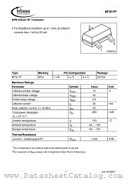 BFS17P datasheet pdf Infineon