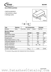 BGX400 datasheet pdf Infineon