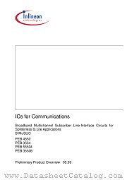 PEB35508-HV1.3 datasheet pdf Infineon