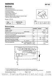 BSP365CHIP datasheet pdf Infineon