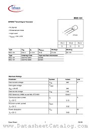 BSS101E6288 datasheet pdf Infineon