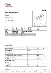 BSS88E6288 datasheet pdf Infineon