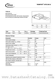 BTS240-A datasheet pdf Infineon