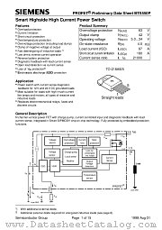 BTS550-P datasheet pdf Infineon