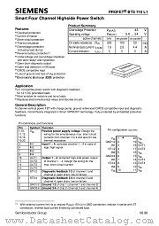 BTS710-L1 datasheet pdf Infineon