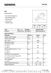 BUP200SMD datasheet pdf Infineon