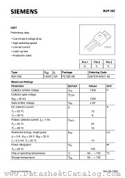 BUP202 datasheet pdf Infineon