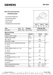 BUP603-D datasheet pdf Infineon