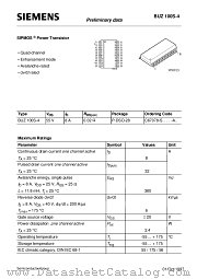 BUZ100S-4 datasheet pdf Infineon