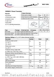 BUZ103SL datasheet pdf Infineon